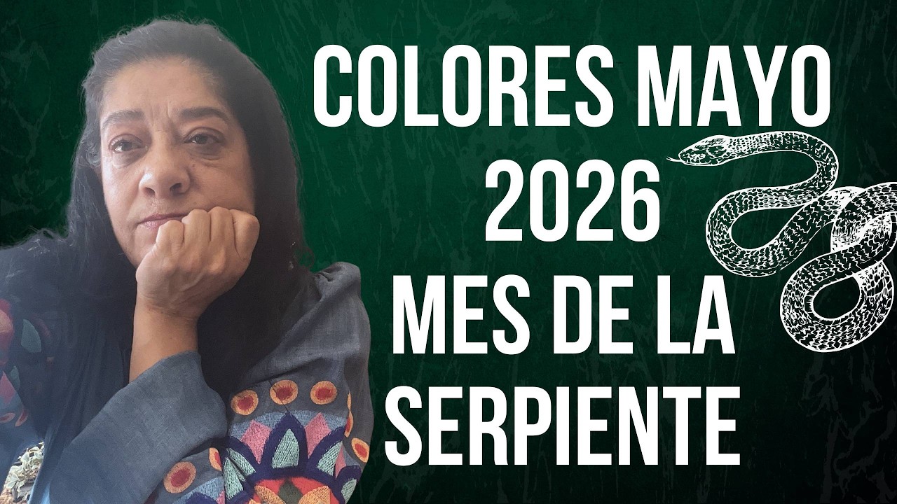 COLORES PARA MAYO 2026, MES DE LA SERPIENTE | Mónica Koppel Feng Shui