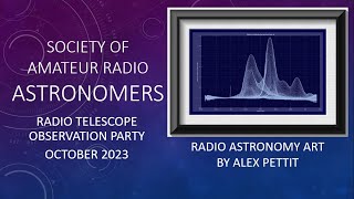 RTOP Oct 2023: Masers, Interferometry and Hydrogen Observation Art