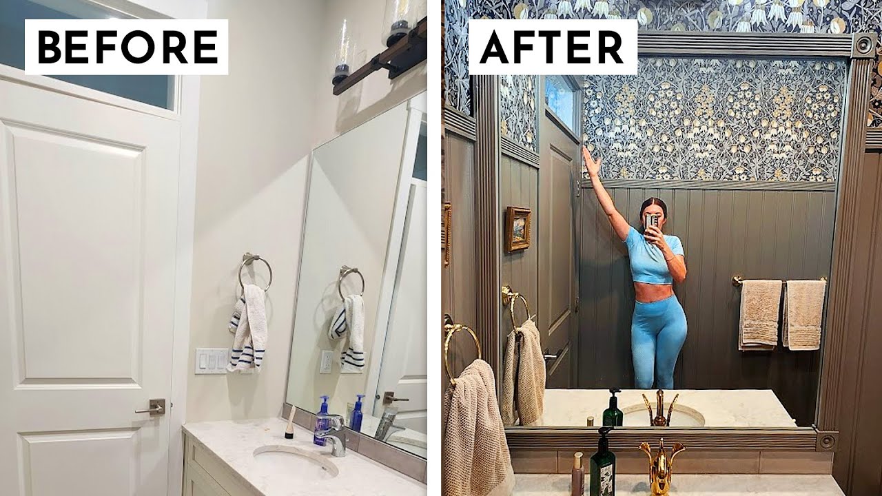 How I added personality to my boring bathroom