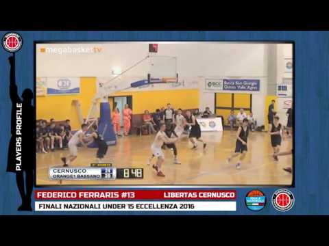 Players Profile: Ferraris Federico - Finali Nazionali U15 - 2016