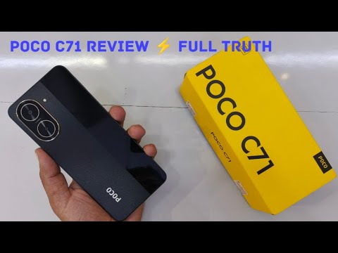 POCO C71 Review ⚡ Full Truth Revealed!   #PocoC71 #PocoC71Review #BudgetPhone2025 #TechReview