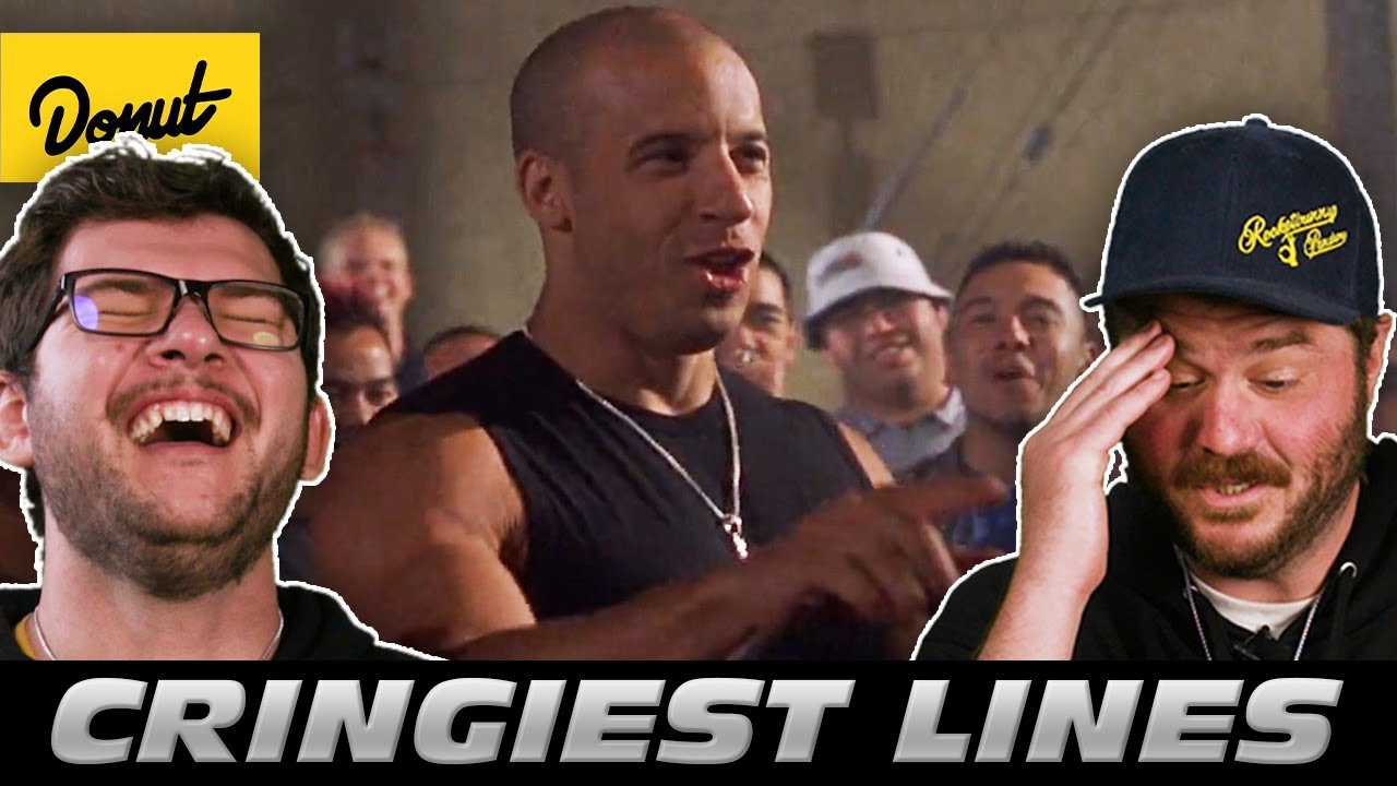 The Cringiest Lines from EVERY Fast & Furious Movie | The D-List | Donut Media