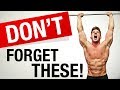 3 Underrated Exercises You Should Be Doing! | STOP FORGETTING THESE!