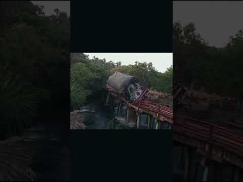 Ponte quebra entre fernando Falcão e Mirador😳 #caminhão #truckernews #caminhoneiro