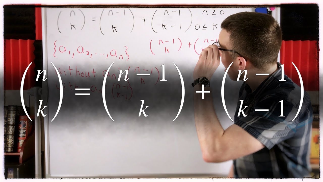 Proof: Recursive Identity for Binomial Coefficients | Combinatorics