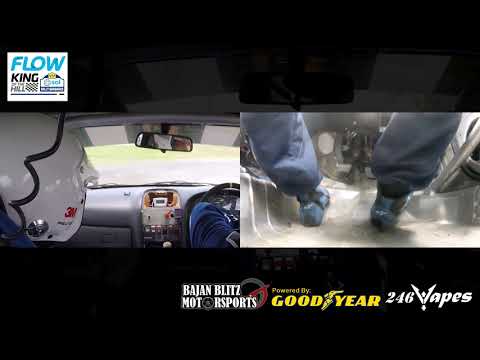 Dominic Linton (in-car) footage from the Flow King Of The Hill rally 2018