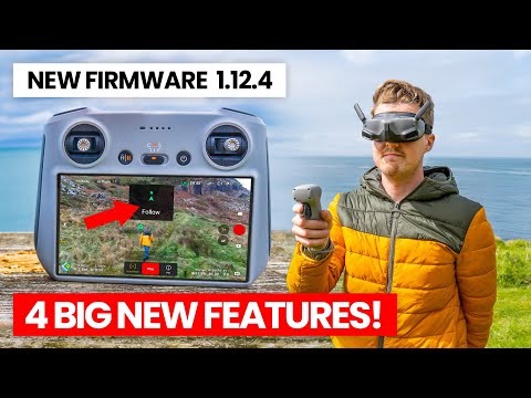 DJI MINI 4 PRO & Air 3 | FIRMWARE UPDATE - 4 BIG NEW Features | DJI FLY 1.12.4