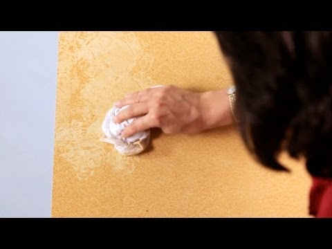 How to Rag Paint a Wall | Paint Techniques