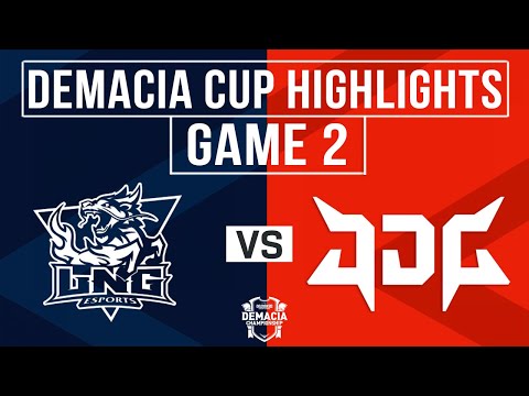 LNG vs JDG Highlights Game 2 | Demacia Cup 2025 | LNG Esports vs JD Gaming