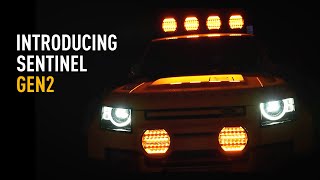 LED světlo Lazer Sentinel 9″ Elite, 15232 Lm, 145 W, dosvit 742 m, 10-32V, homologace, černé