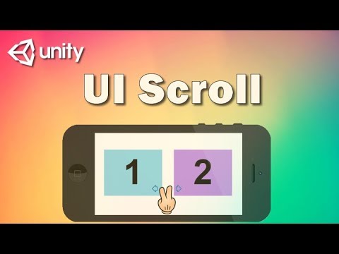 Unity UI Scroll View ( QuickTutorial )
