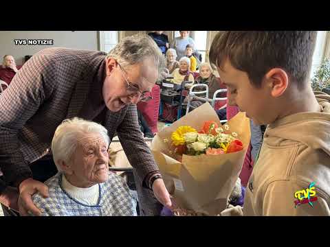 Albese con Cassano - Festeggiati i 100 anni di Eva Molteni