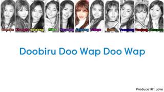IOI ~ Doo Wap Color Coded Lyrics (Han/Rom/Eng)