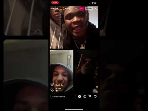 Tdot shagz yusgz on ig live with bdot goon fessing each other up