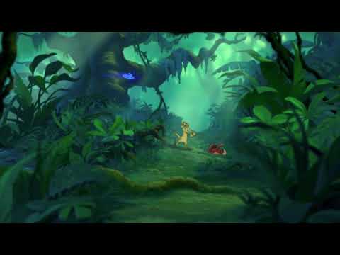 The lion king- simba meets nala