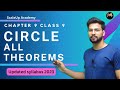 All Theorems | Class 9th Circle | Chapter 9 | One Shot Video | Maths Ncert