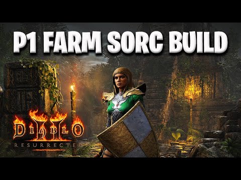 Comfortable Farm Sorc for P1 - Multi-Ele Build [D2R Farm Builds]