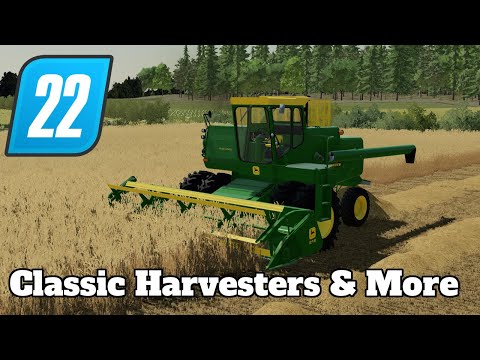 FS22 Mod Spotlight - Classic Harvesters & More!