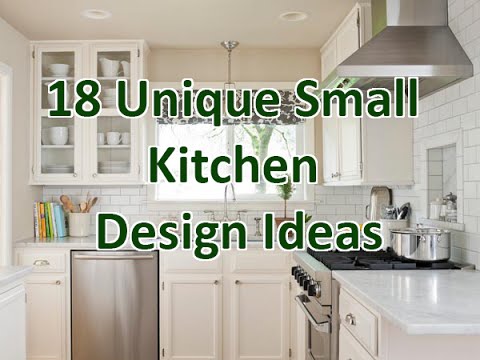 18 Unique Small Kitchen Design Ideas - DecoNatic