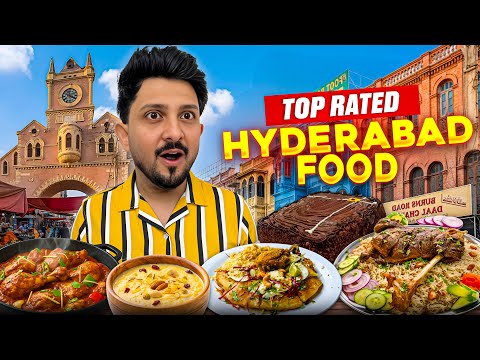 Eating Hyderabad Top Rated Foods For 24 Hours 