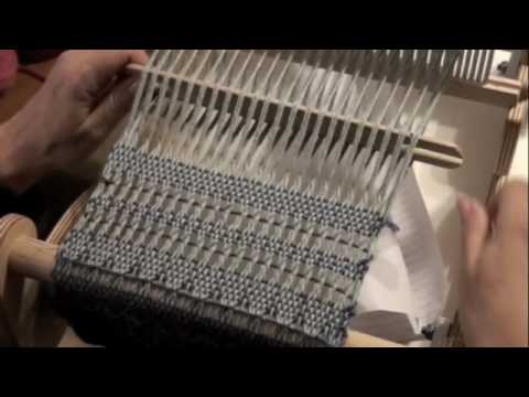 How to do a  Leno Lace Pattern on a Rigid Heddle Loom with PattyAnne