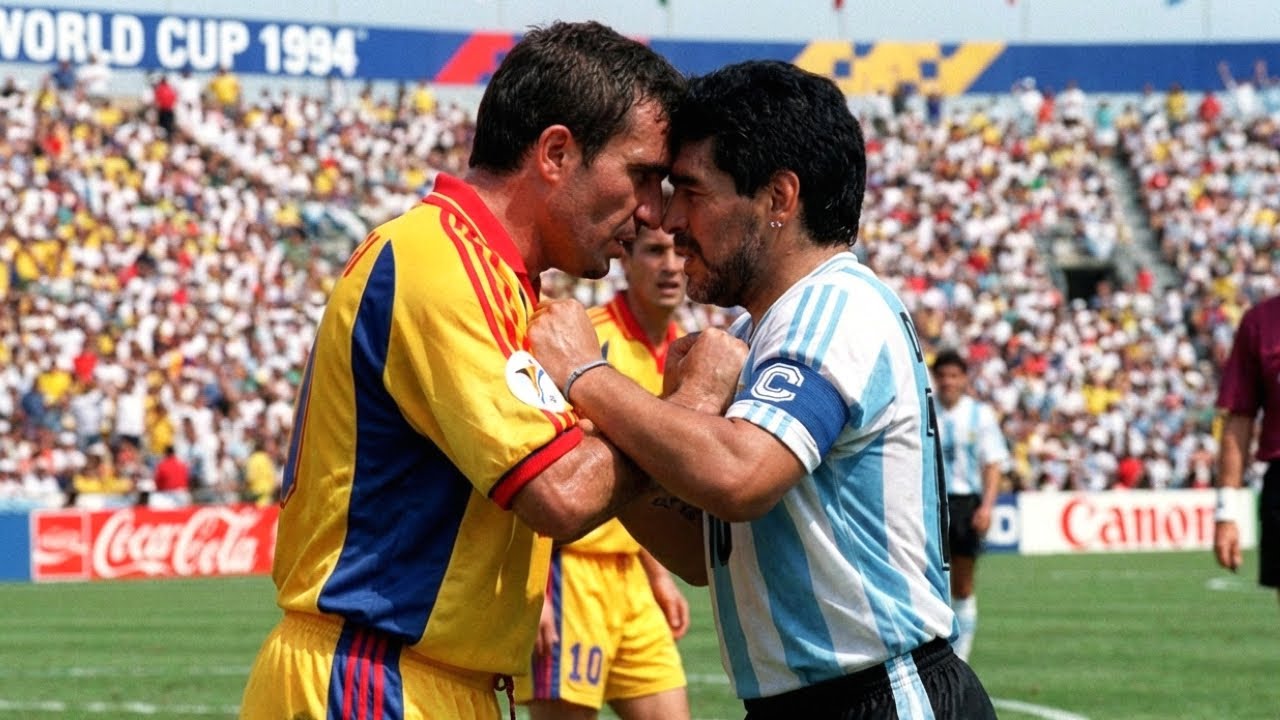 Atunci când Gheorghe Hagi l-a ÎNFRUNTAT pe Diego Maradona