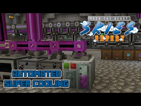 FTB Skies Expert Ep 65 - Automating the Super Cooler and completing more endgame quests!!