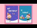 My birthday is today song (5th grade primary education)