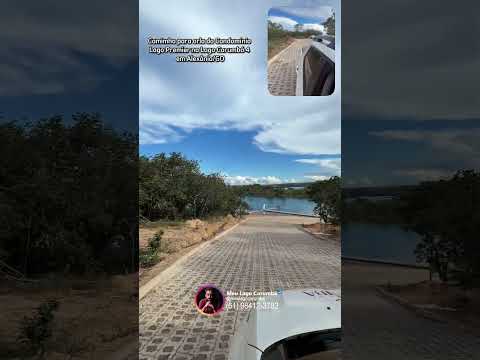 Camimho para orla do Condomínio Lago Premier no Lago Corumbá 4 em Alexânia/GO