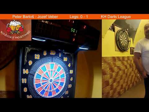 Jozef Veber - Peter Bartoš (KH Darts League)