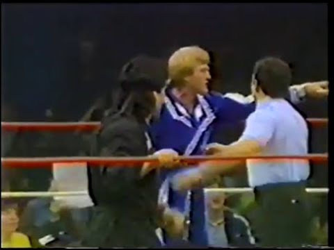 Paul Orndorff Ricky Steamboat vs. Steve Lombardi Jerry Adams - 11/4/1985 - WWF