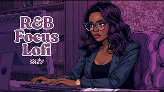 Winter Work LoFi ❄️ | Soulful R&B + Chill Beats for Study & Work (Live Stream)