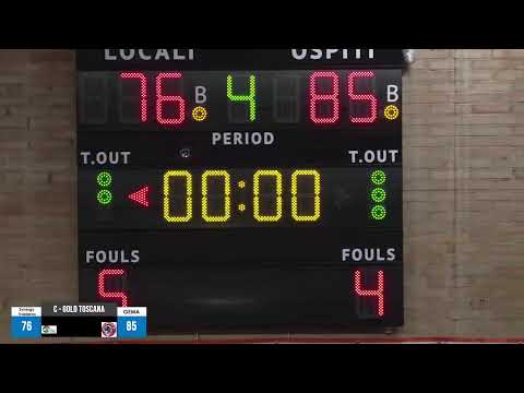 Synergy Valdarno -  Gema Montecatini 76-85