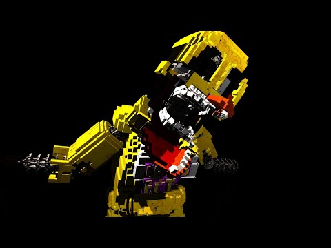 FNAF/PRISMA 3D, Scrapped Chica jumpscare, by DG SPRING