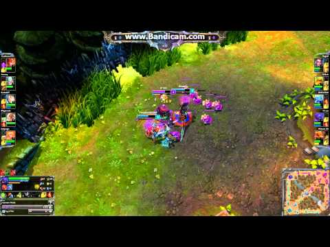 jax vs shyvana and tryndamere (early gank)