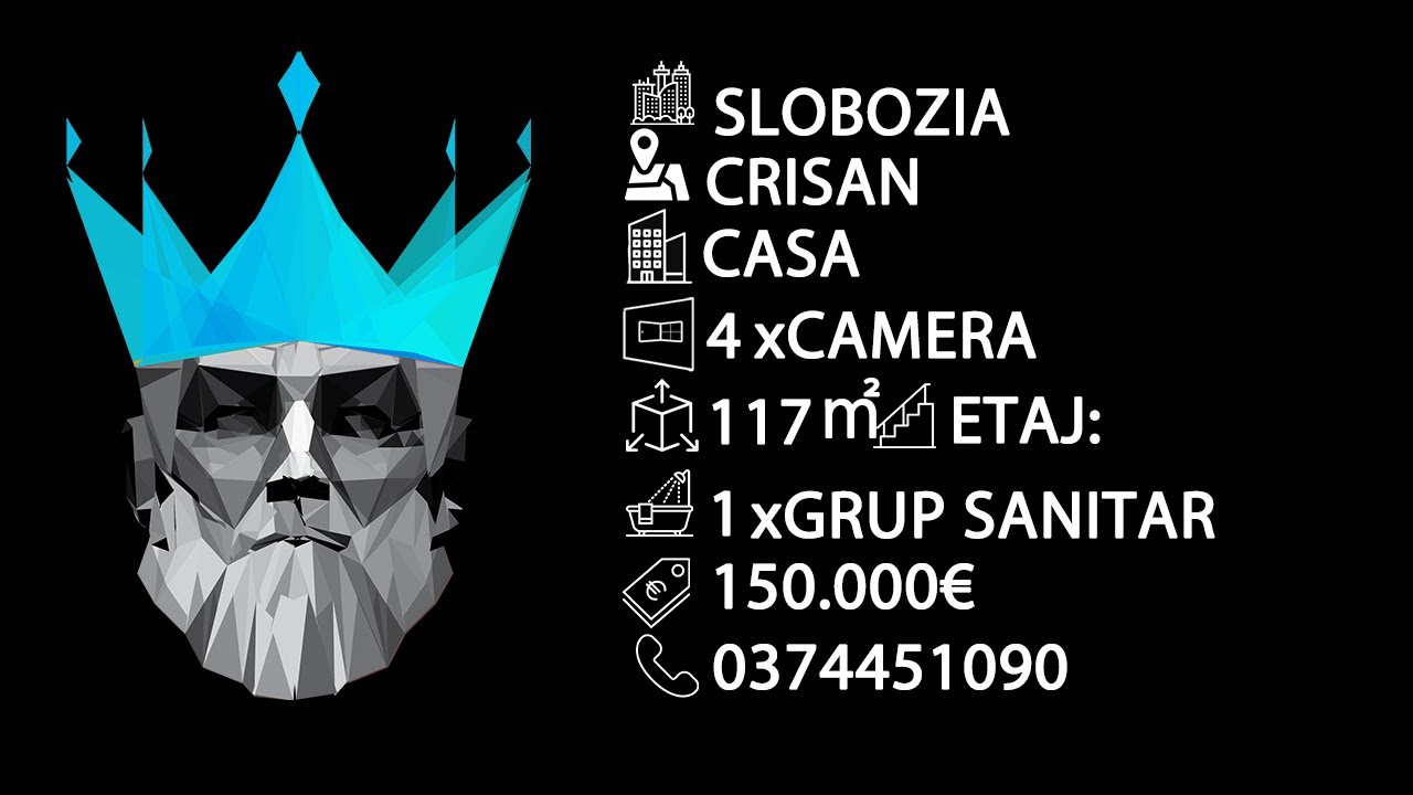 Tur video Casa 120Mp + Teren 933mp || Slobozia || Crisan || Anexe || Parcare 