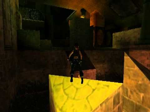 TRLE The Ordeal in the Shadow of Death: Golden Skull 1