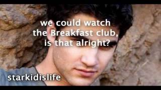 Darren Criss- Sophomore w/ lyrics