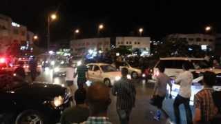 مخالفة سير تسبب هستيريا