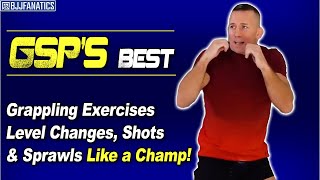 Georges St. Pierre's Best Exercises For Grappling - Level Changes, Shots and Sprawls