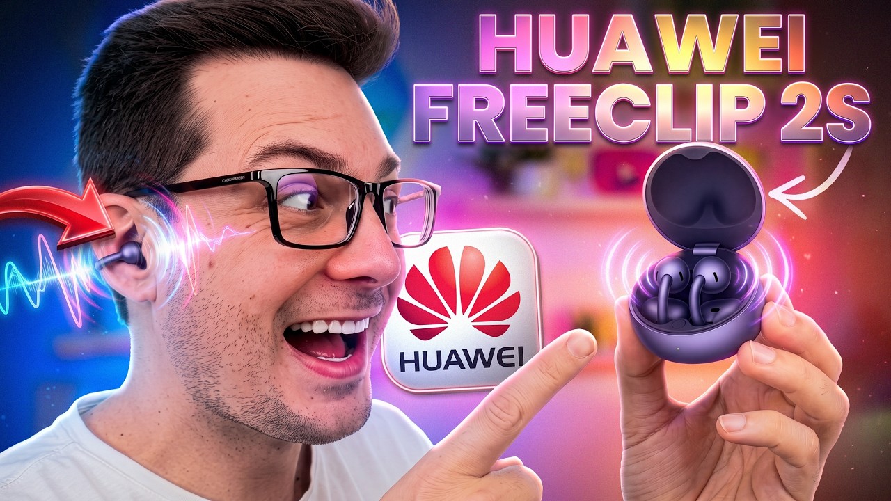 ESSE FONE da HUAWEI me SURPREENDEU! Review COMPLETO FreeClip 2S!