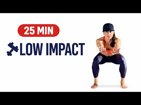 25-Min Low Impact HIIT | Burn Fat, No Jumping Cardio Workout