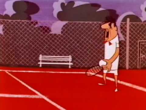 HB Männchen Tennis