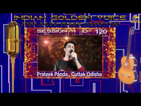 Prateek Panda | Online Singing Competition | Indian Golden Voice Session 4 | Mangrove Production
