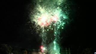 preview picture of video 'Feuerwerk Brückenfest Bingen 2012'