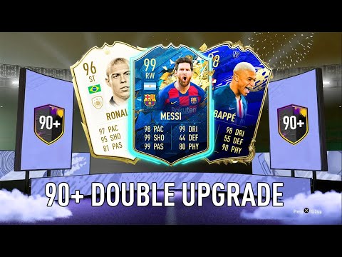 OPENING MY 90+ DOUBLE UPGRADE PACK!! 2 BRILLIANT TOTS PACKED - FIFA 20 Ultimate Team