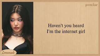 KATSEYE Internet Girl Lyrics