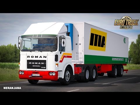 ETS 2 Mod | ROMAN Diesel v1.0 by MADster + Trailer Fixed [ETS2 v1.36]