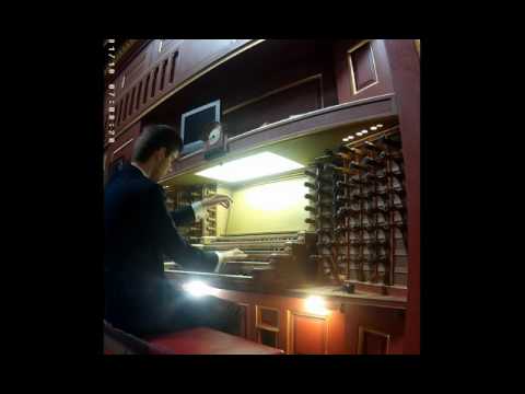 J.S.Bach - Fugue C-major, BWV 545/2, Mateusz Rzewuski - organ