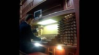 J.S.Bach - Fugue C-major, BWV 545/2, Mateusz Rzewuski - organ